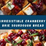Cranberry Brie Sourdough Pull-Apart Bread Recipe