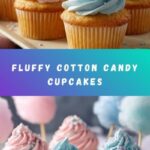 Cotton Candy Cupcakes Recipe