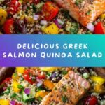 Greek Salmon Quinoa Salad Recipe