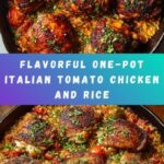 One-Pot Italian Tomato Chicken and Rice Recipe