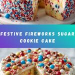 Fireworks Sugar Cookie Cake Recipe