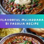 Mujaddara bi Fasolia Recipe