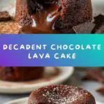 Easy Chocolate Lava Cake Recipe