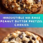 No-Bake Peanut Butter Pretzel Cookies Recipe