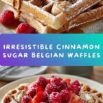 Cinnamon Sugar Belgian Waffles Recipe