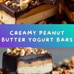 Frozen Peanut Butter Yogurt Bars Recipe