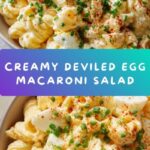 Creamy Deviled Egg Macaroni Salad Recipe