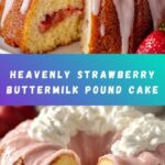 Strawberry Buttermilk Pound Cake Recipe