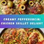 Creamy Pepperoncini Chicken Skillet Recipe