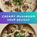 Decadent and Creamy Mushroom Soup Recipe