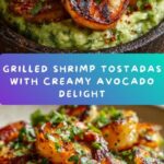 Grilled Shrimp Tostadas with Creamy Avocado Recipe