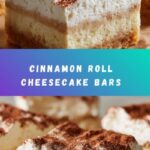 Ooey-Gooey Cinnamon Roll Cheesecake Bars Recipe