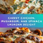 Chicken, Mushroom, and Spinach Lasagna Recipe