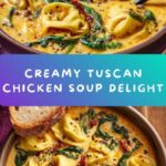 Creamy Tuscan Chicken Soup Recipe