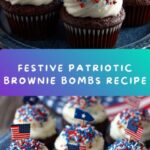 Patriotic Brownie Bombs Recipe