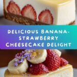 Banana-Strawberry Cheesecake Recipe