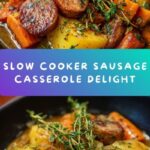Crockpot Sausage Casserole Recipe