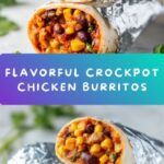 Crockpot Chicken Burritos Recipe