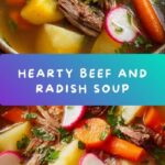 Beef Soup with Carrots and Radish Recipe