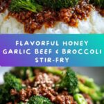 Honey Garlic Ground Beef and Broccoli Stir-Fry Recipe