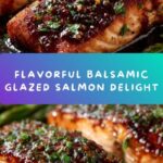 Balsamic Glazed Salmon with Asparagus Recipe