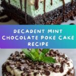 Mint Chocolate Poke Cake Recipe