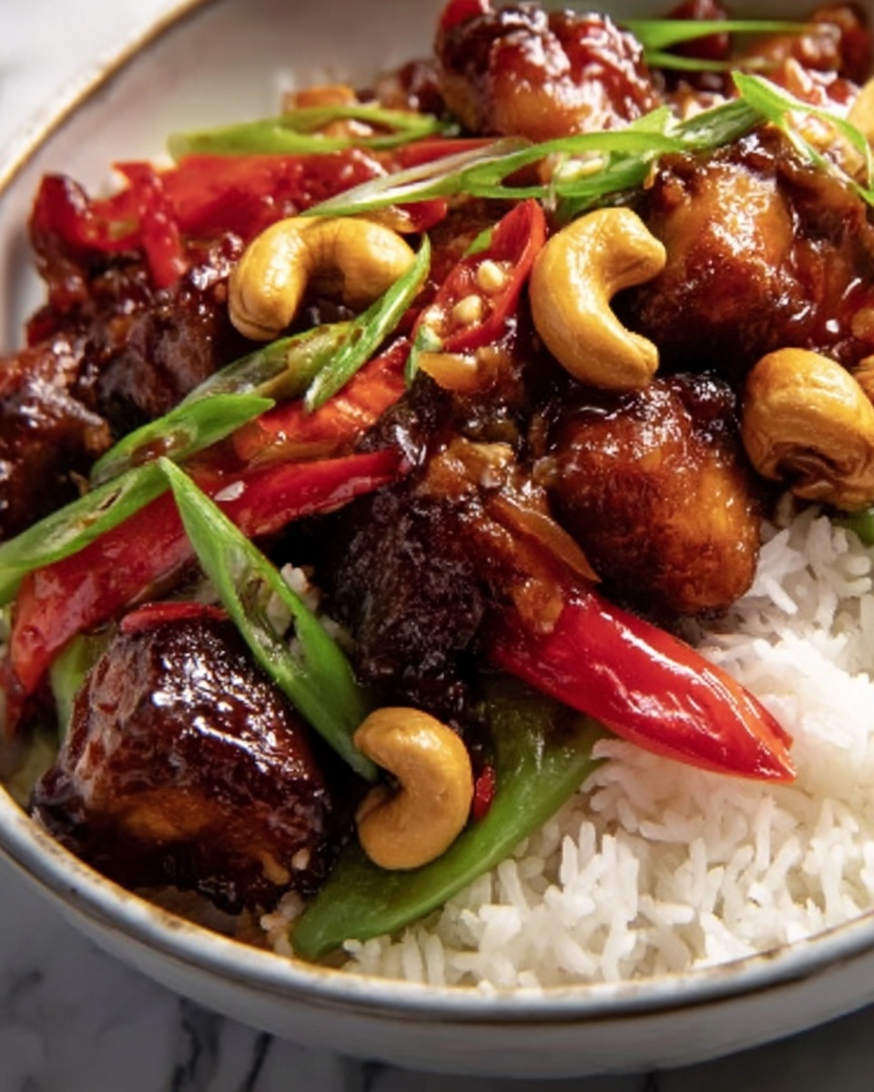 Cashew Chicken Stir-Fry Recipe - Recipe Image