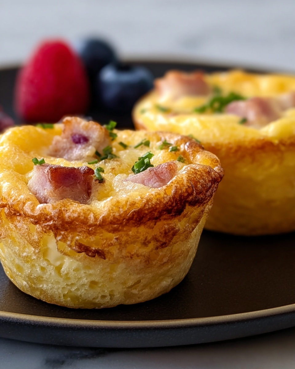 Breakfast Egg Cups with Spinach, Bell Pepper, and Cherry Tomatoes Recipe - Recipe Image