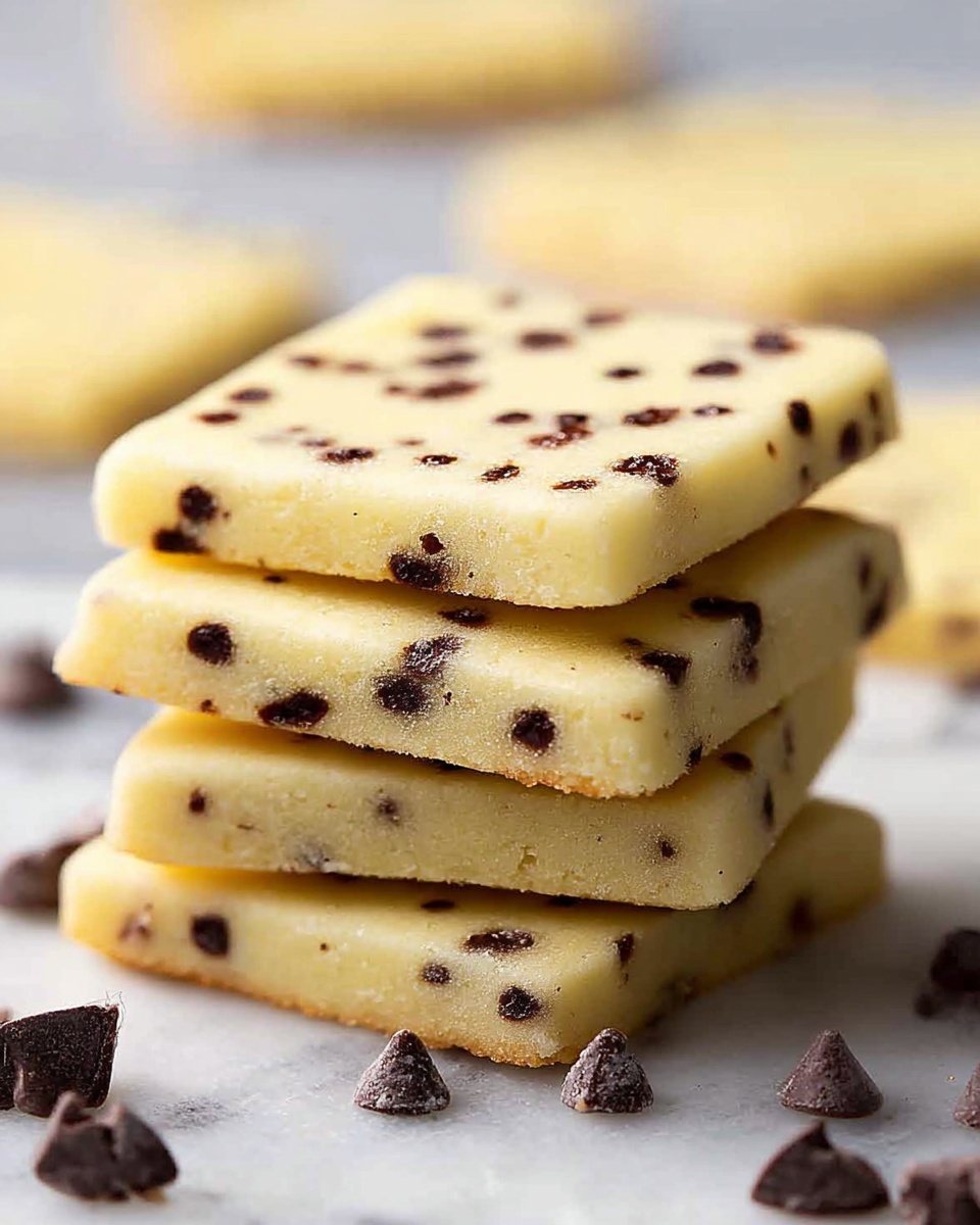 Dippable Chocolate Chip Shortbread Treats Recipe - Recipe Image