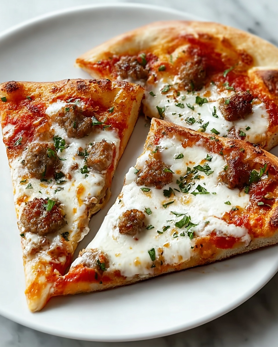 Biscuits & Sausage Gravy Breakfast Pizza Recipe - Recipe Image