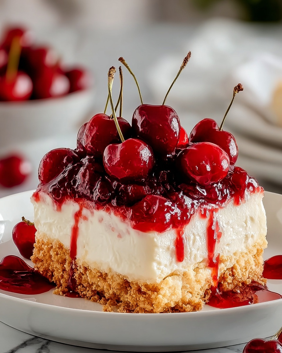 Cherries in the Snow Dessert Recipe - Recipe Image
