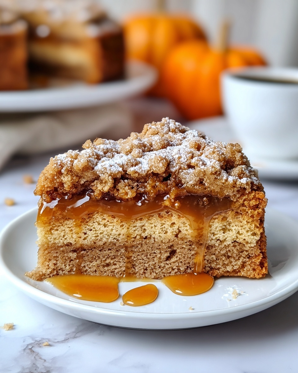 Pumpkin Coffee Cake with Streusel Topping Recipe - Recipe Image
