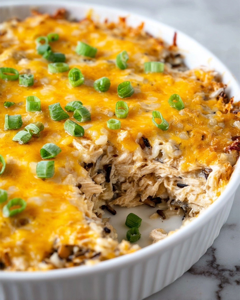 Chicken Wild Rice Casserole Recipe - Recipe Image