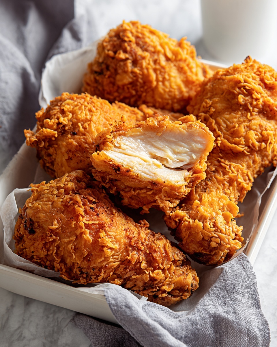Crispy, Juicy Southern Fried Chicken Recipe - Recipe Image