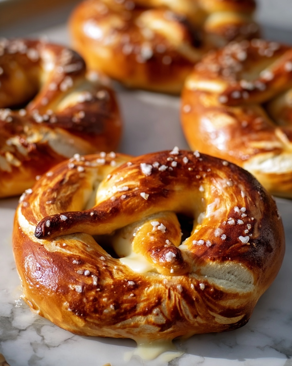 Cheese-Stuffed Pretzels Recipe - Recipe Image