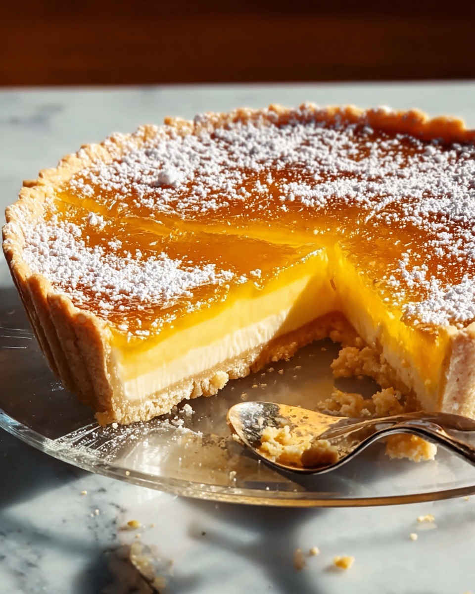 Golden Greek Honey Pie (Melopita) Recipe - Recipe Image