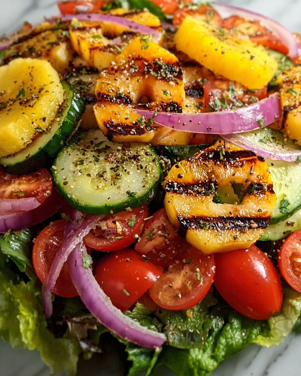 Weightloss Salad with Grilled Chicken and Fresh Veggies Recipe - Recipe Image