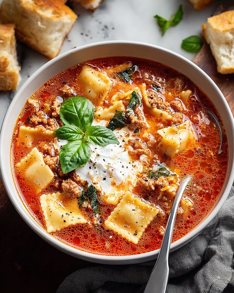 Instant Pot Lasagna Soup Recipe - Recipe Image