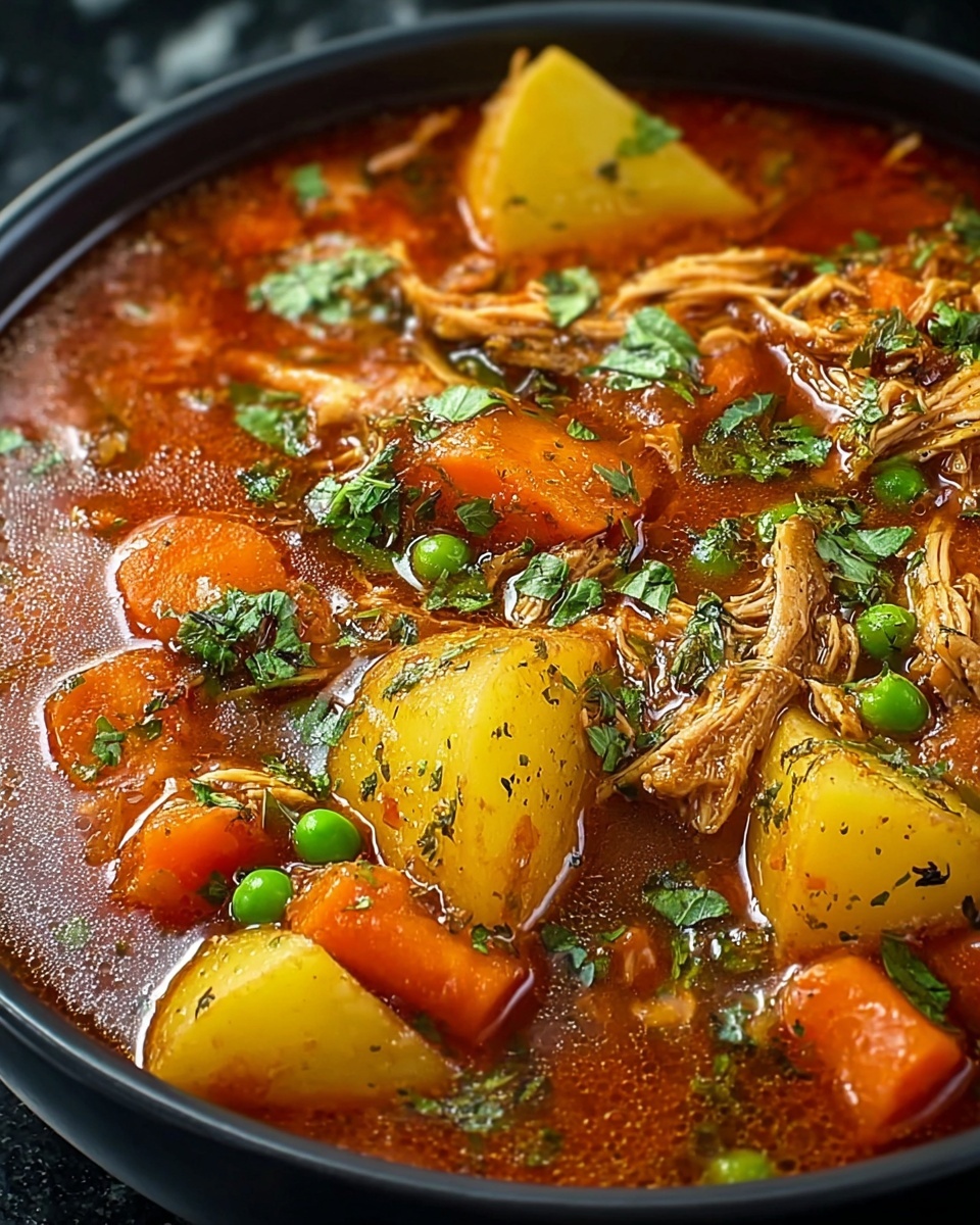 Hearty Chicken and Vegetable Stew Recipe - Recipe Image