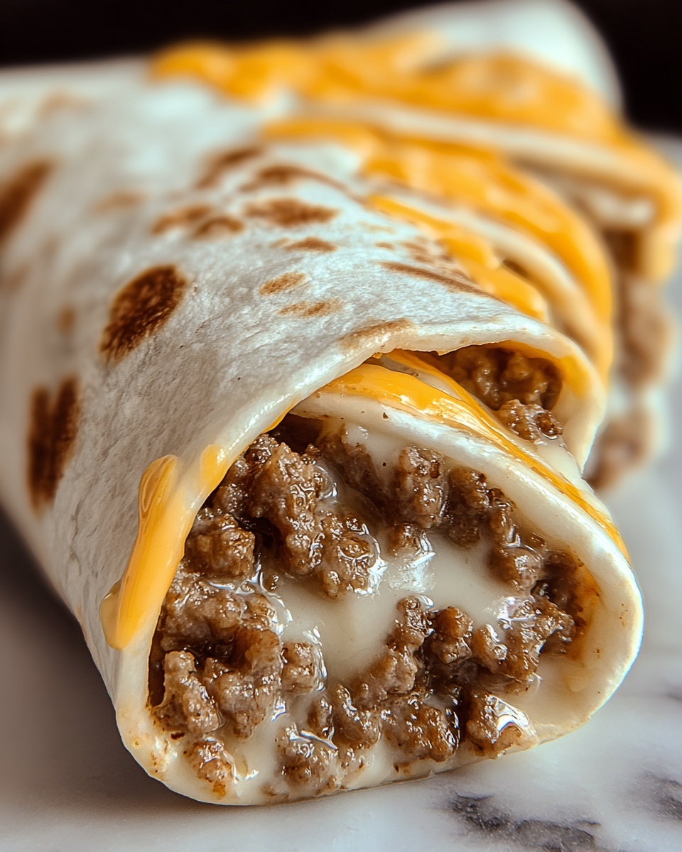 Taco Bell Beefy Melt Burrito Recipe - Recipe Image