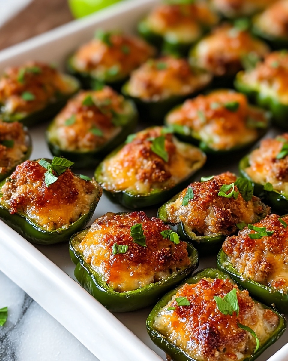 Savory Stuffed Jalapeño Bites Recipe - Recipe Image