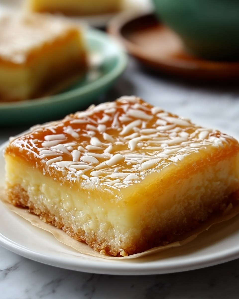No-Bake Creamy Cassava Cake Recipe - Recipe Image