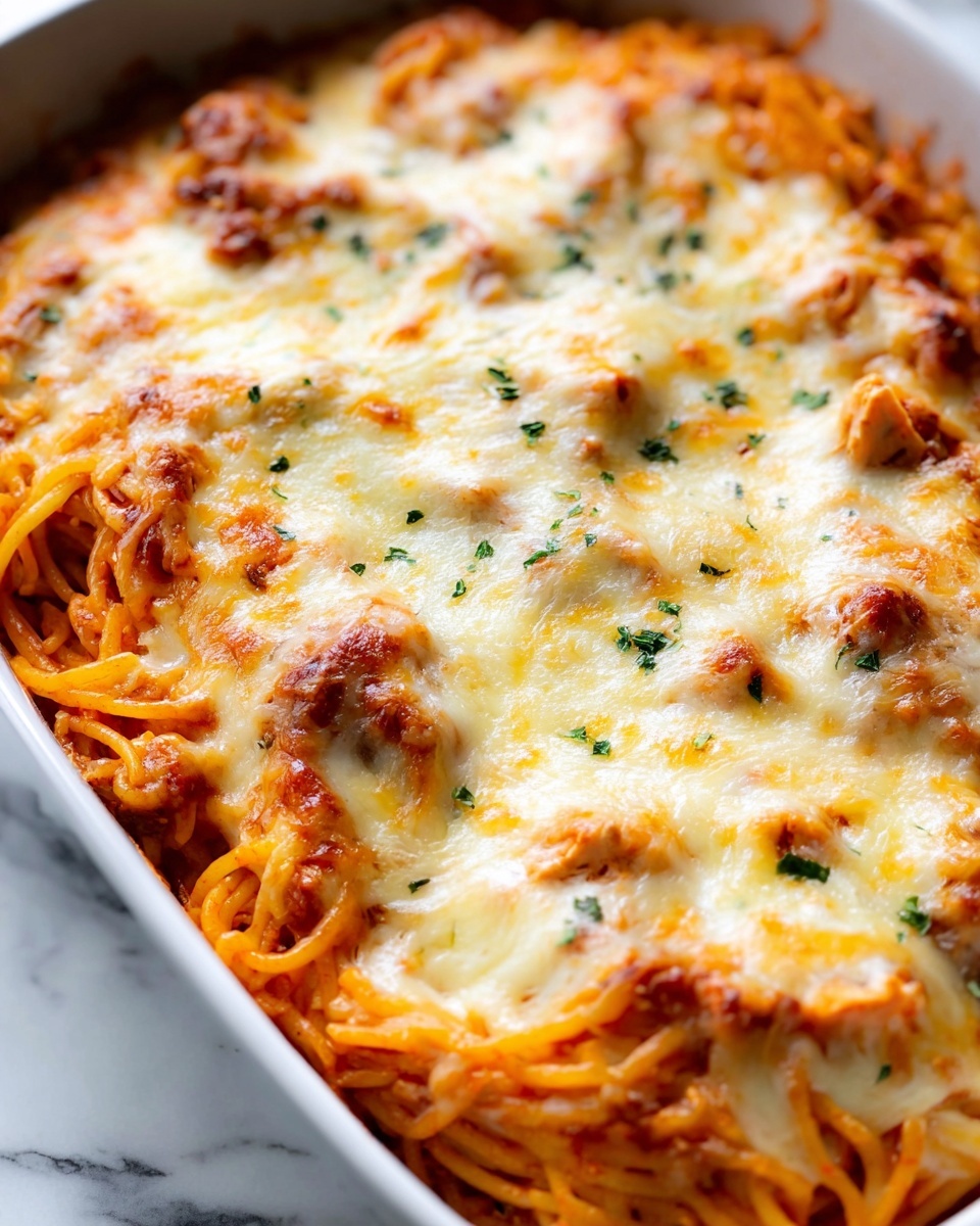 Taco Spaghetti Casserole Recipe - Recipe Image