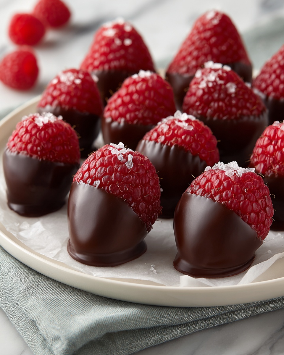 Chocolate Covered Raspberries Recipe - Recipe Image