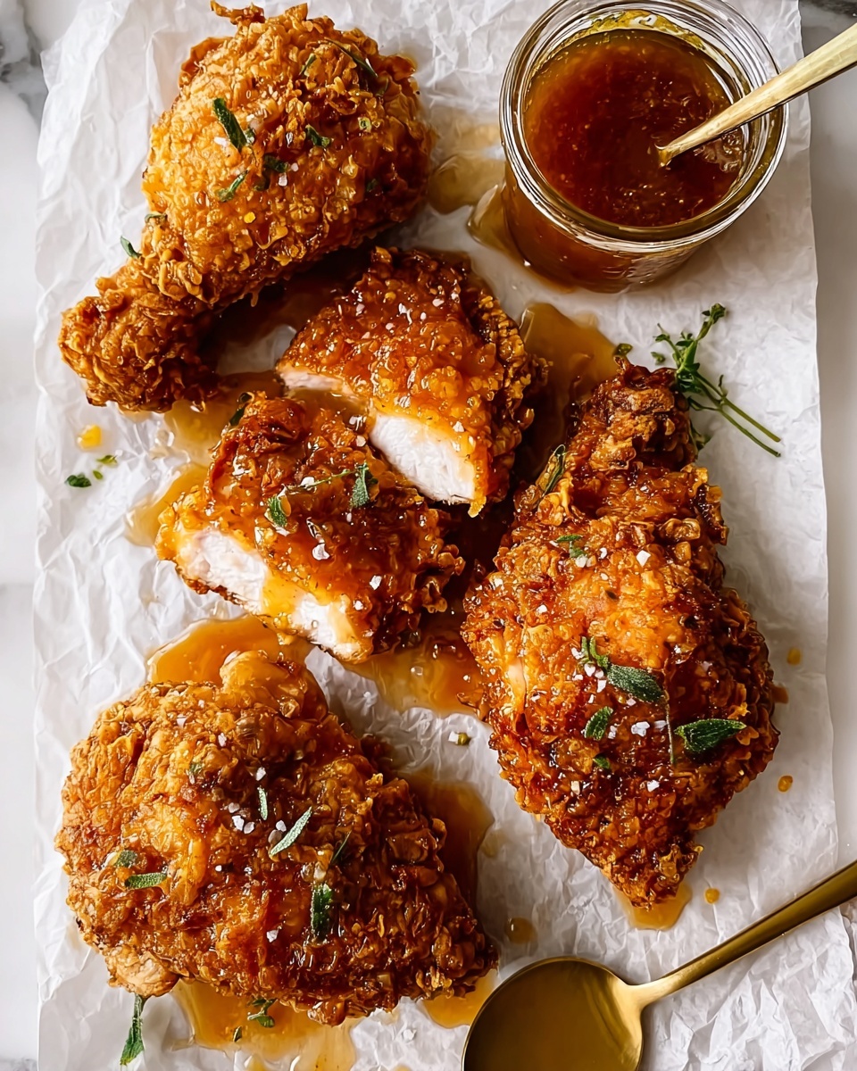 Hot Honey Crunch Chicken Recipe - Recipe Image