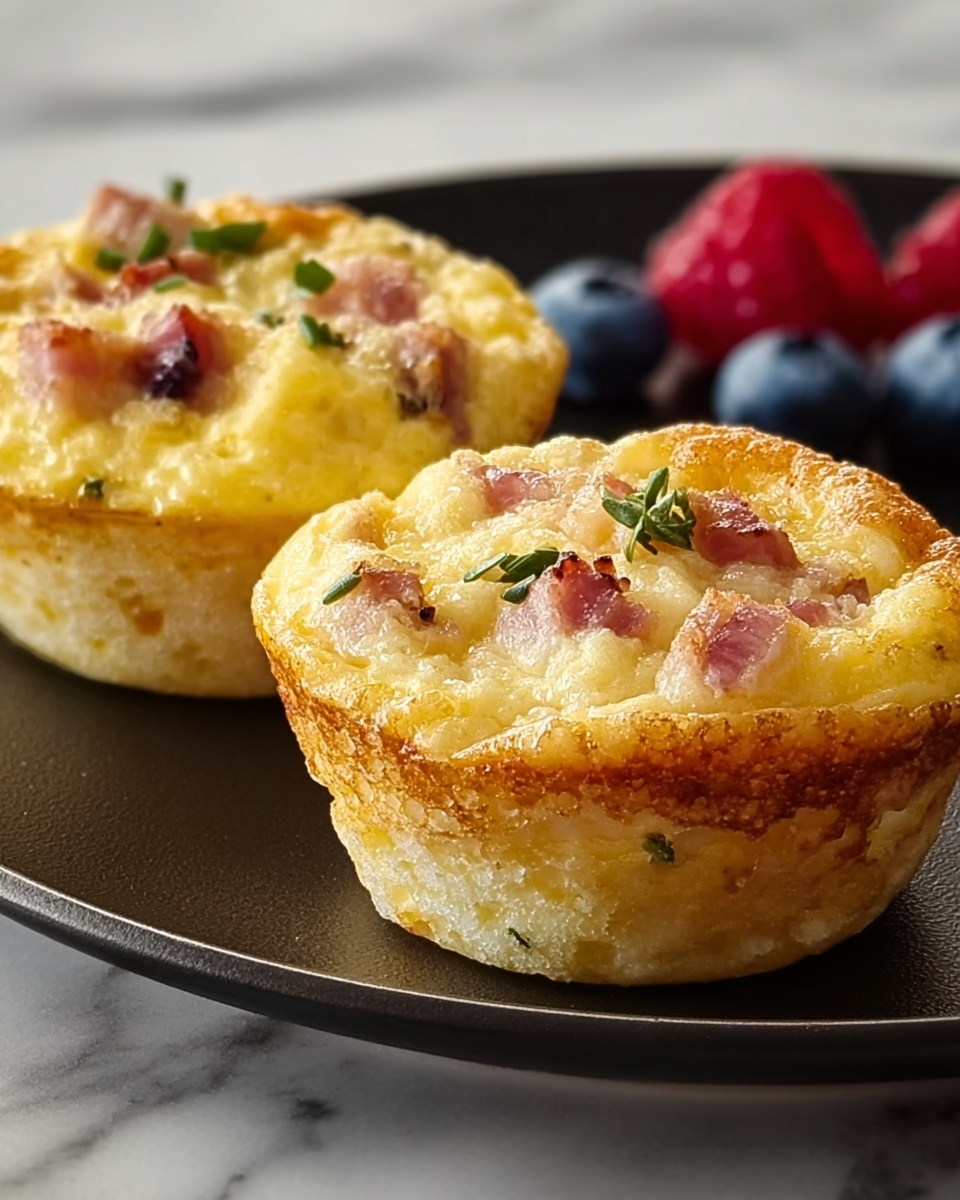 Breakfast Egg Cups with Spinach, Bell Pepper, and Cherry Tomatoes Recipe - Recipe Image