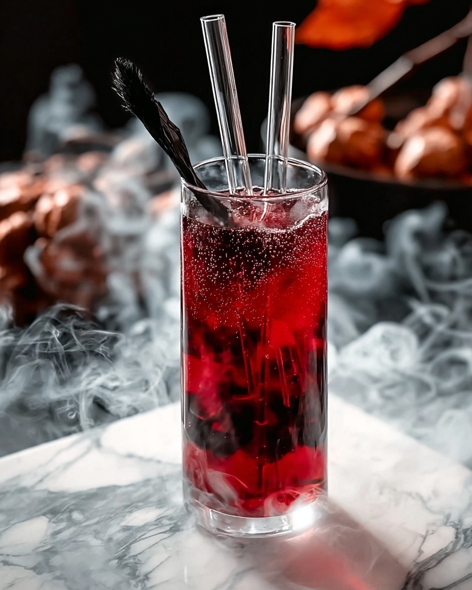 Vampire’s Kiss Halloween Shot Recipe - Recipe Image