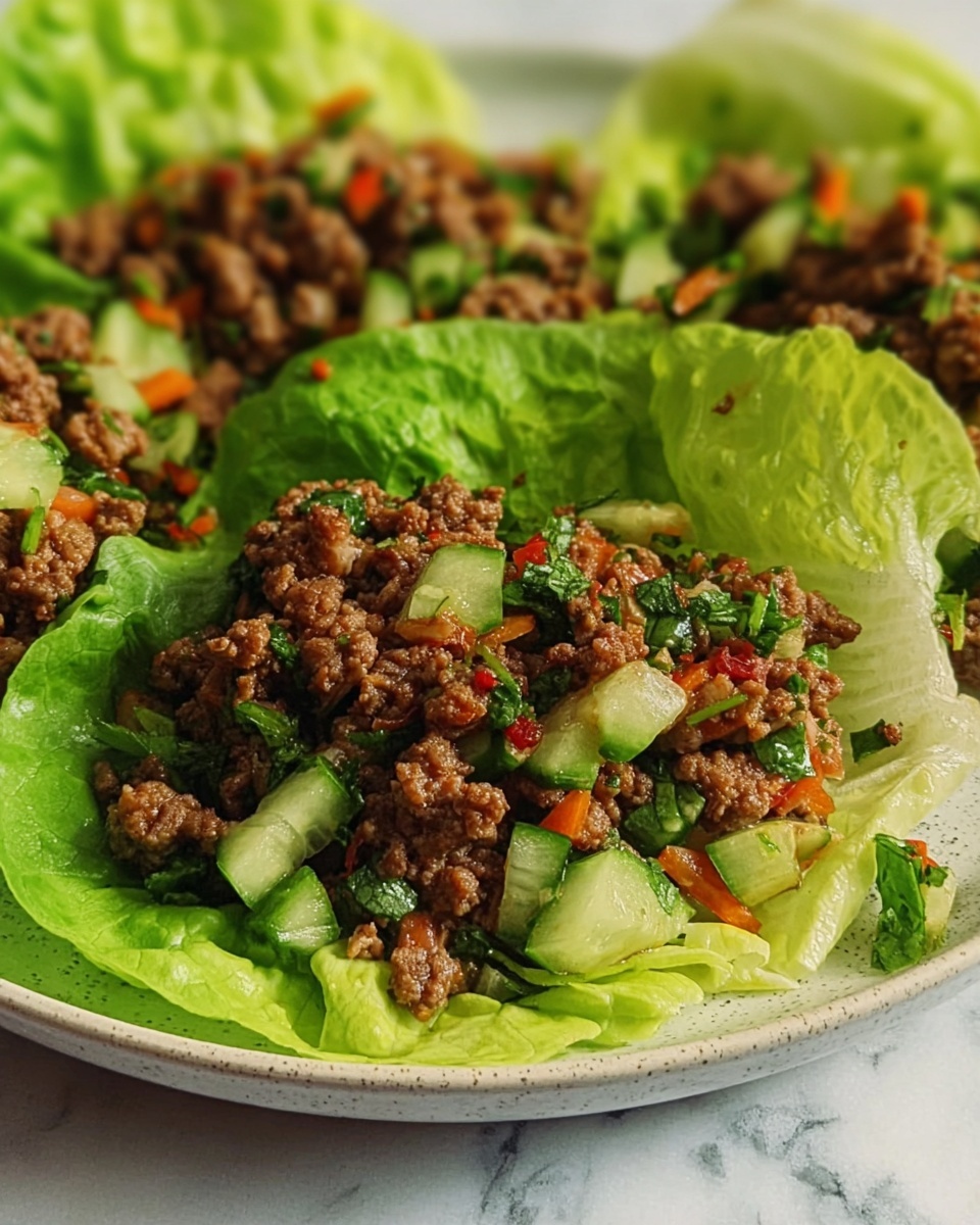 Beef Lettuce Wraps Recipe - Recipe Image