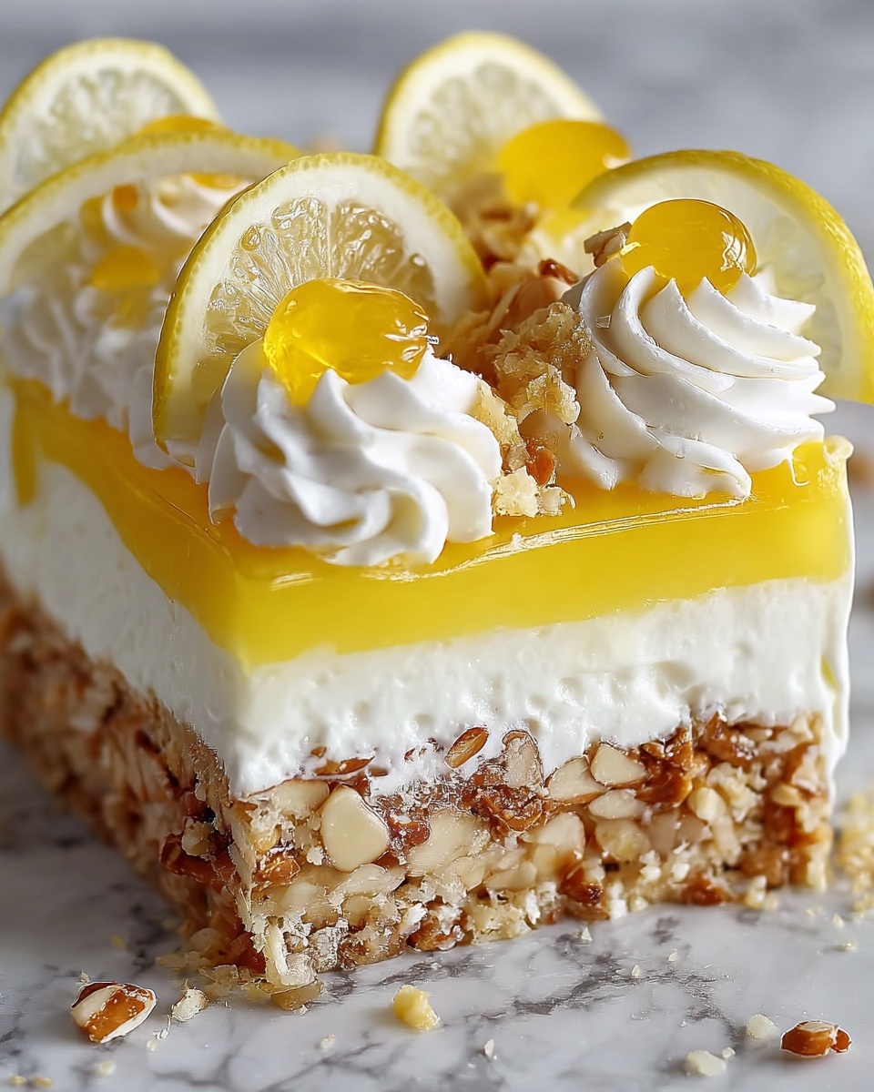 Lemon Pretzel Dessert Recipe - Recipe Image