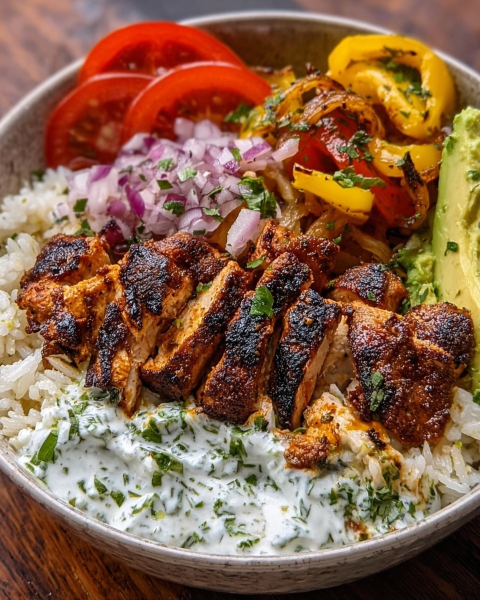 Chicken Tzatziki Rice Bowls Recipe - Recipe Image